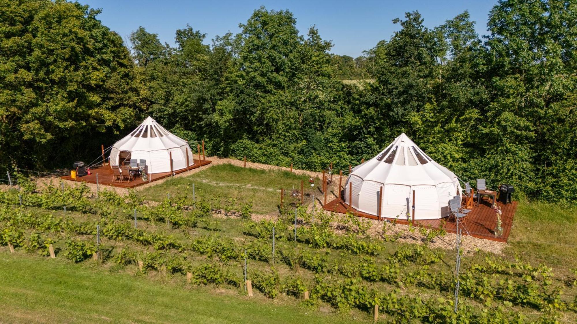 Holmegaard Vin Og Glamping Hotell Dannemare Eksteriør bilde