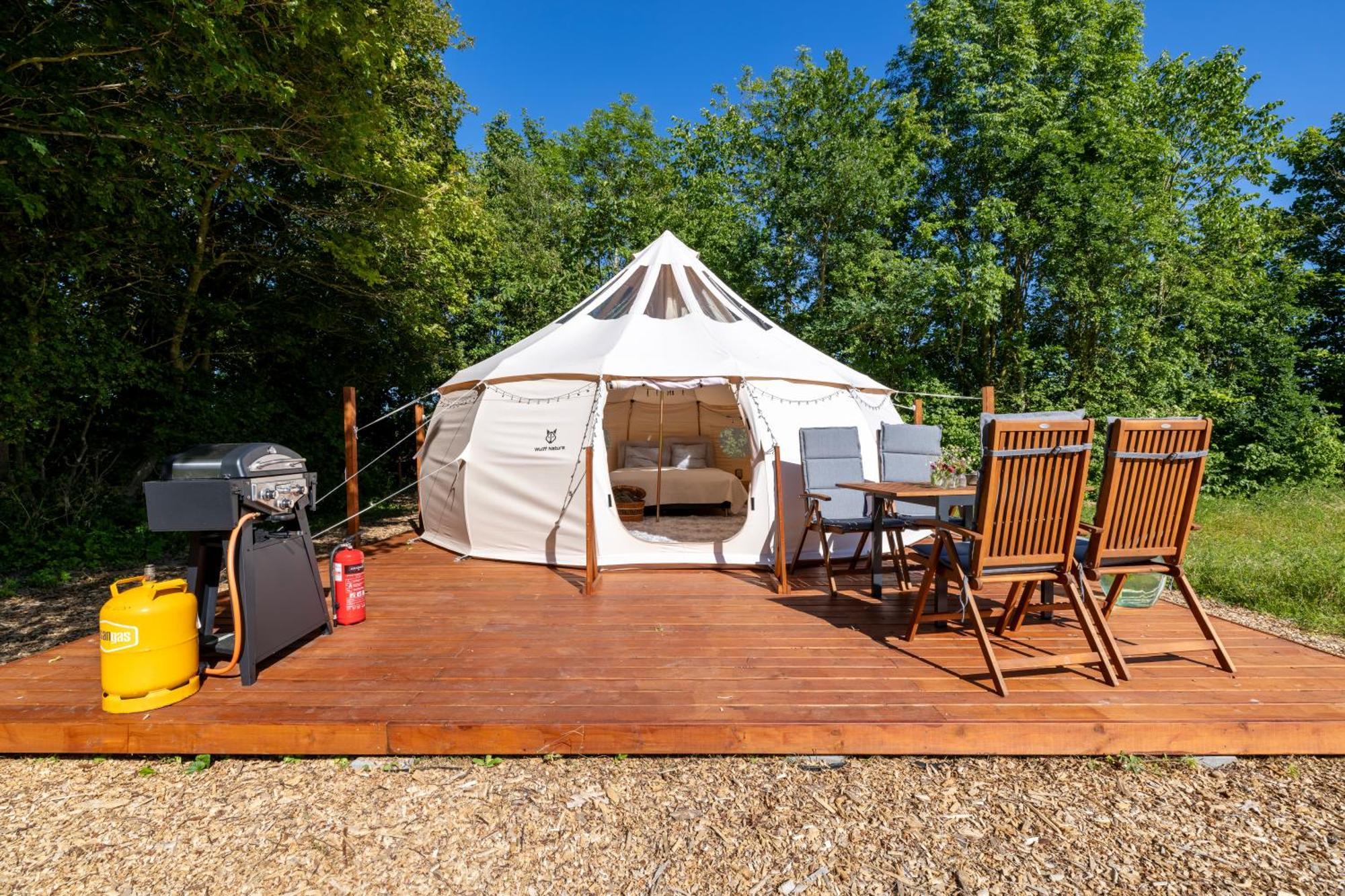 Holmegaard Vin Og Glamping Hotell Dannemare Eksteriør bilde