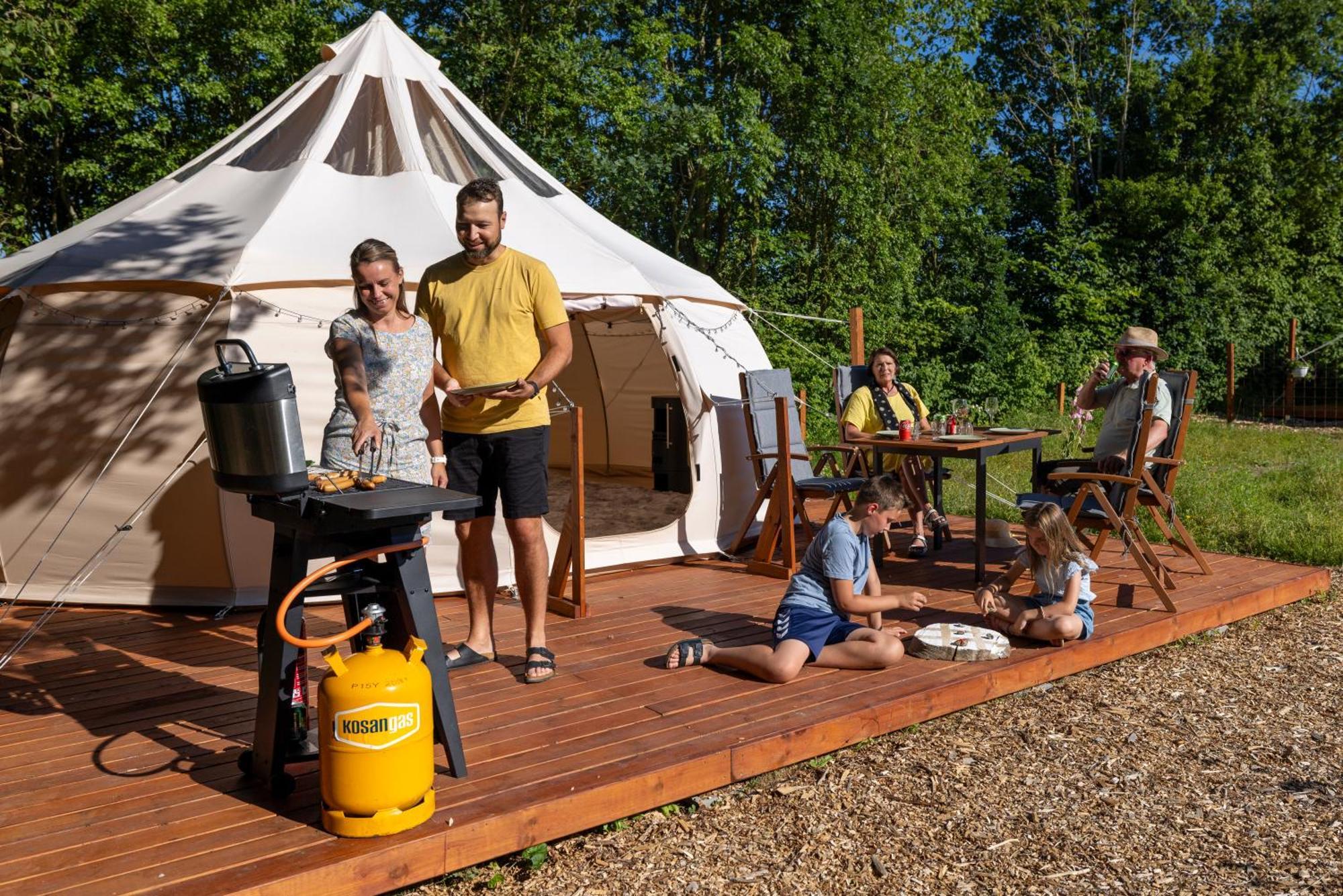 Holmegaard Vin Og Glamping Hotell Dannemare Eksteriør bilde
